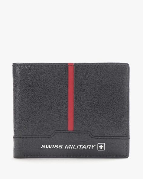 Swiss Military Leather Bi-Fold Wallet