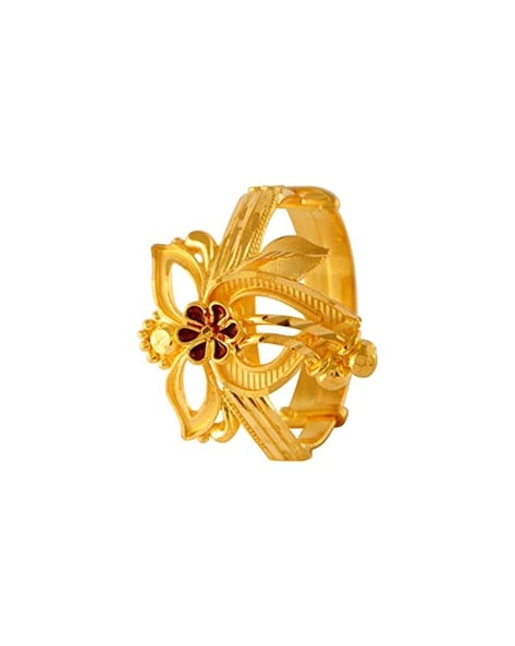 Buy the best 22K Gold Rings Designs for Women Online |PC Chandra