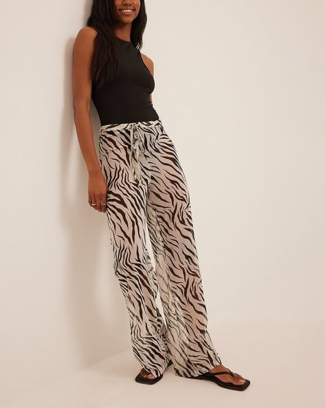 Buy White Trousers & Pants for Women by Na-kd Online