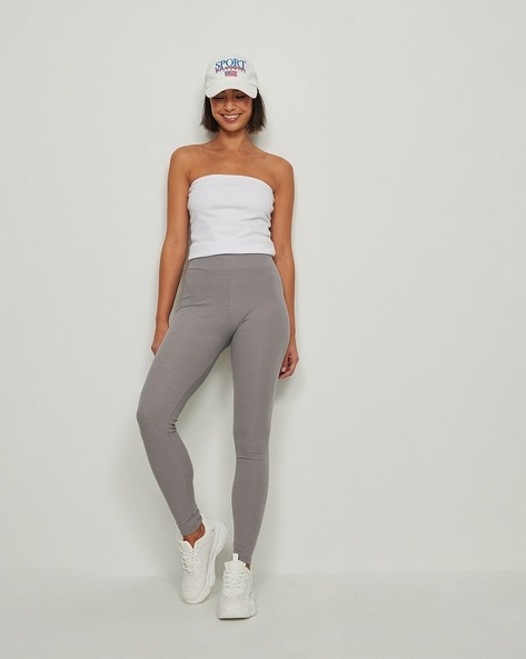 Buy Grey Leggings for Women by Na-kd Online