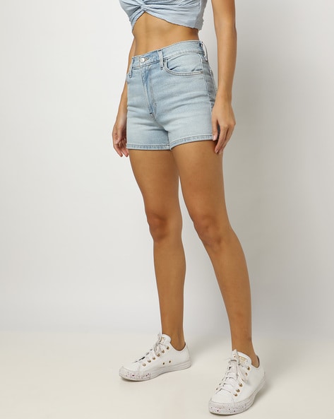 Buy Khaki Shorts for Women by Popnetic Online  Ajiocom