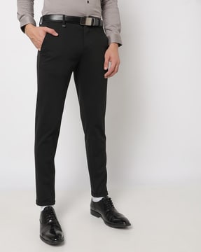 Netplay Slim Fit Men Black Trousers  Buy Netplay Slim Fit Men Black  Trousers Online at Best Prices in India  Flipkartcom