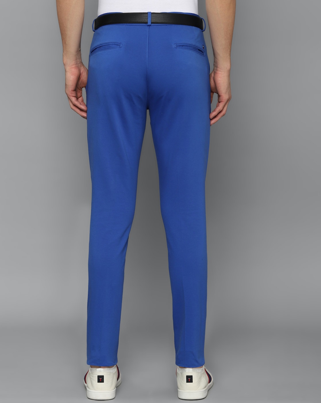 Flat Trousers Casual Wear Royal Blue Mens Cotton Trouser at Rs 450 in Delhi