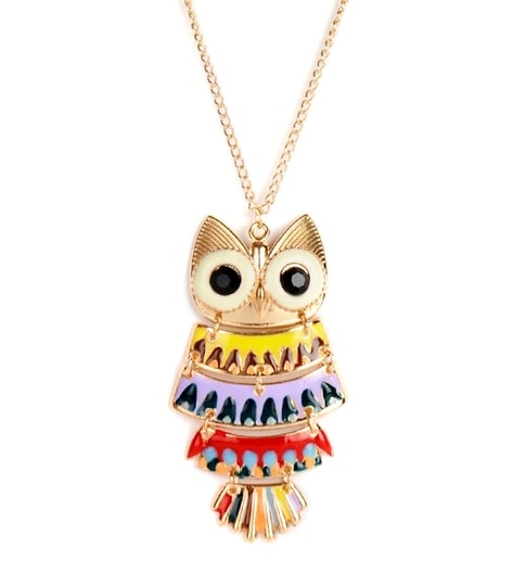 Erstwilder Spark the Owl Necklace