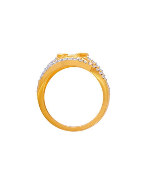 FOCALOOK Crush Band Rings for Women Wedding Promise Chunky Wide Stacking Gold  Rings Size 7 - Walmart.com