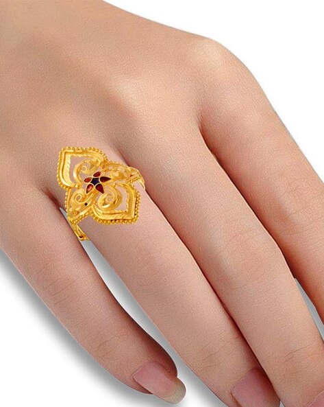 Miss Majestic 22k Gold Ring for Women