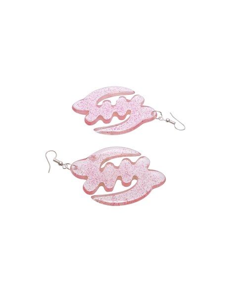 Elegant Cute Flamingo Design Dangle Earrings Western - Temu