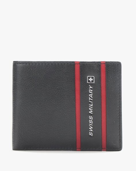 Swiss Military Leather Bi-Fold Wallet