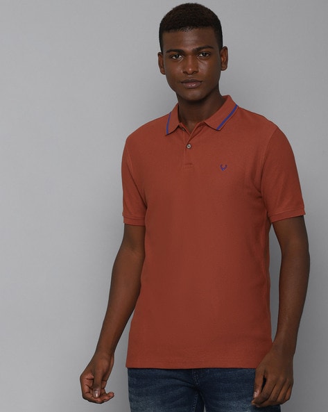 Allen solly red t 2024 shirt