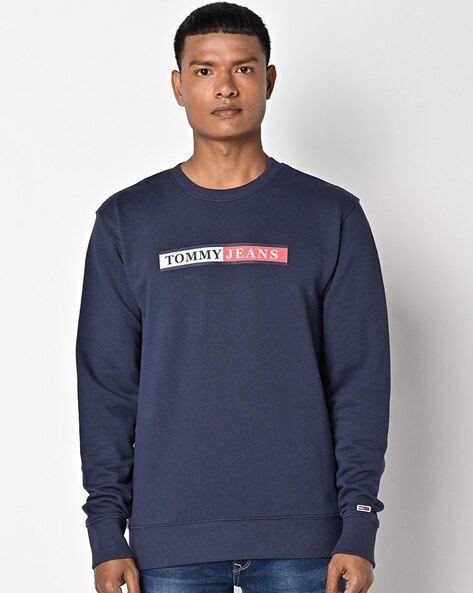 Tommy jeans navy discount sweatshirt