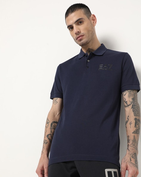 Buy Navy Blue Tshirts for Men by EA7 Emporio Armani Online Ajio