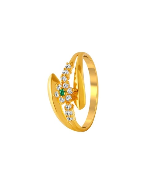 Gold Finger Ring Designs Online | Gold Rings Price - PC Chandra