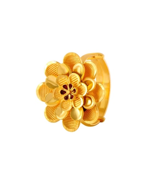 Enamel coated Gold Rings - South India Jewels | Unique gold rings, Gold  jewelry fashion, Ladies gold rings