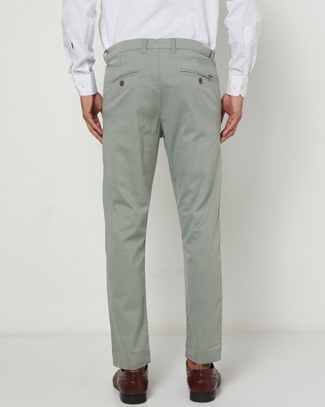 Buy Green Trousers & Pants for Men by JOHN PLAYERS Online
