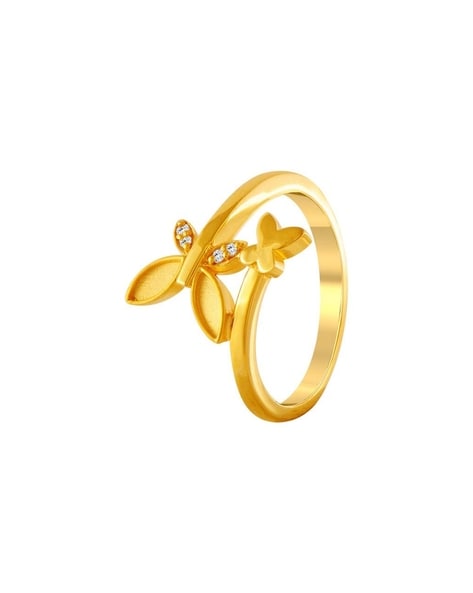 PC Chandra Jewellers With Artificial White Pearl 22kt Yellow Gold ring  Price in India - Buy PC Chandra Jewellers With Artificial White Pearl 22kt  Yellow Gold ring online at Flipkart.com