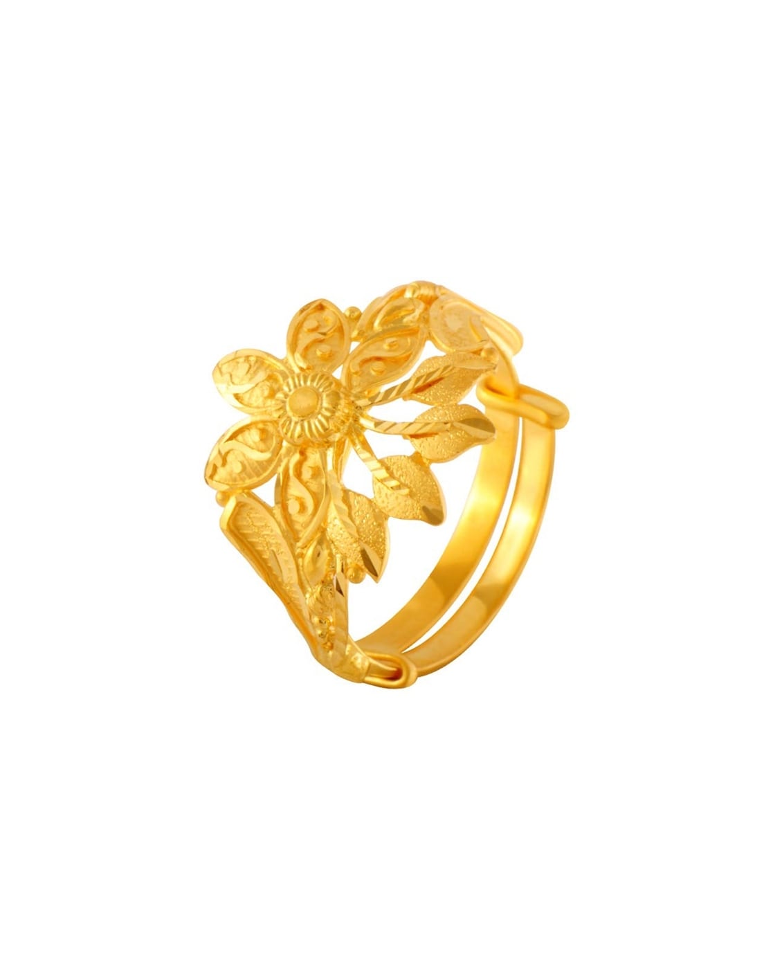 Floral Pride Gold Ring