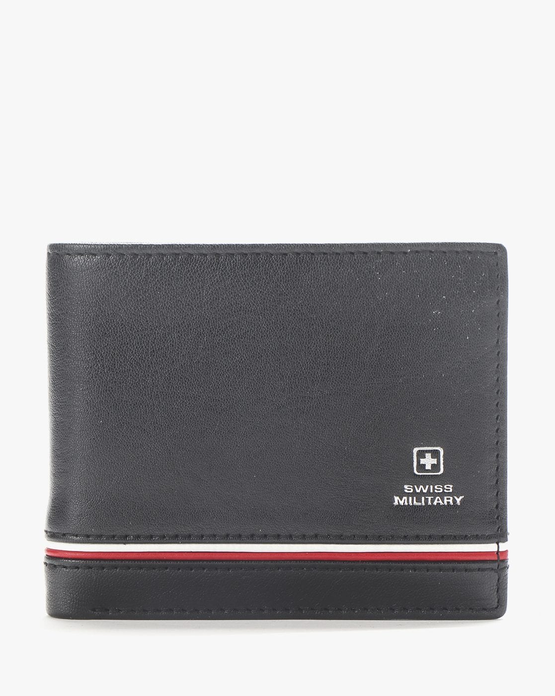 Swiss Military Black Synthetic Mens Wallet (PW4) - QualiCorp Gifts Services