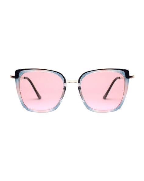 Peter Jones RD018PK UV-Protected Full-Rim Sunglasses