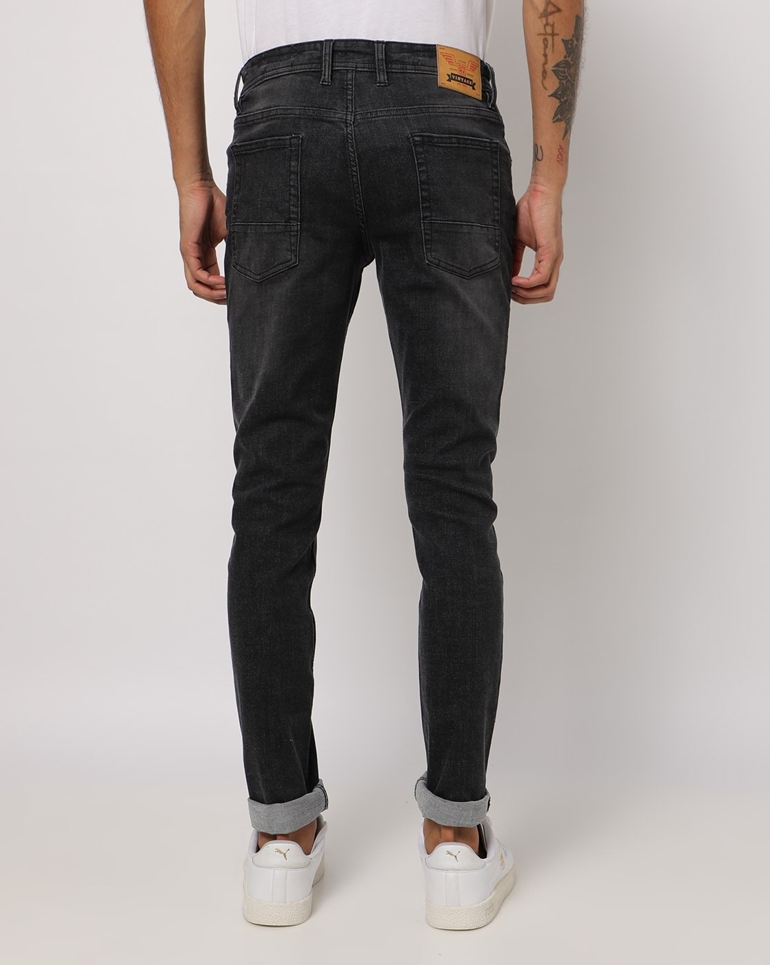 Buy Grey Jeans for Men by DNMX Online