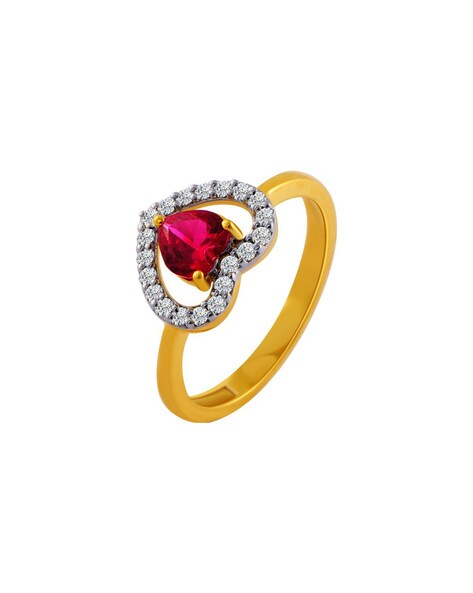 Wedding Rings Online: Buy Gold Engagement Rings for Women - PC Chandra