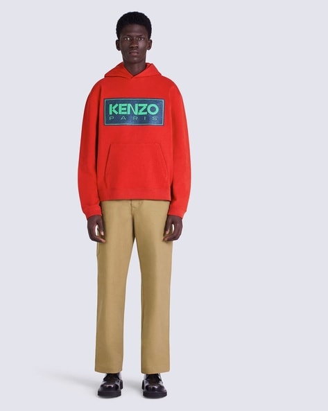 Mens red deals kenzo sweatshirt