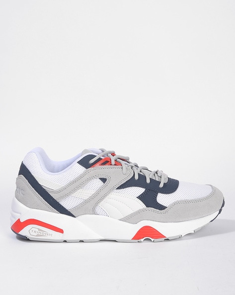 Puma r698 best sale white mens