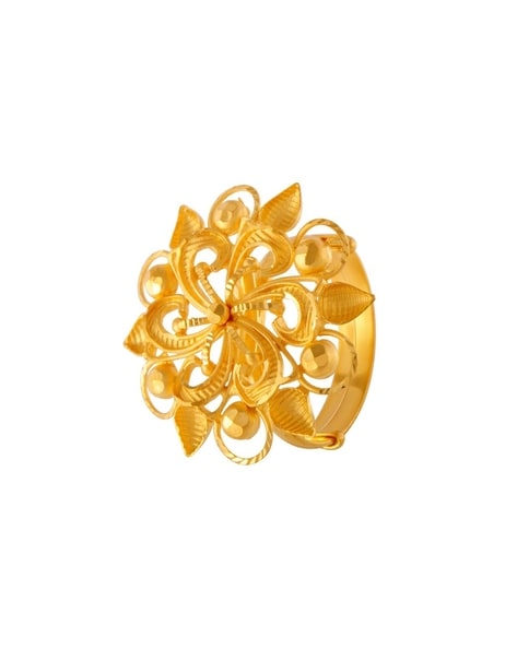Buy Senco Gold18KT Yellow Gold and Diamond Ring for Women Online at  desertcartKUWAIT