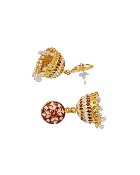 Buy Multicoloured Earrings for Women by Shining Diva Online | Ajio.com