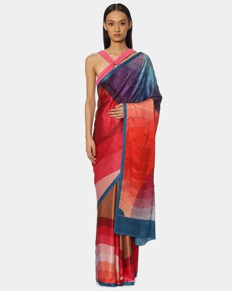 best saree brands in ajio