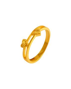p.c. chandra jewellers Yellow Gold Heart Ring-picture-13