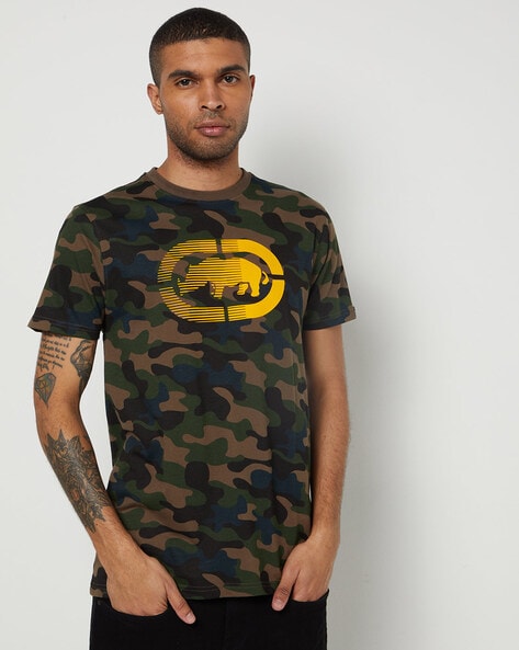 Buy Olive Green Tshirts for Men by ECKO UNLTD Online | Ajio.com
