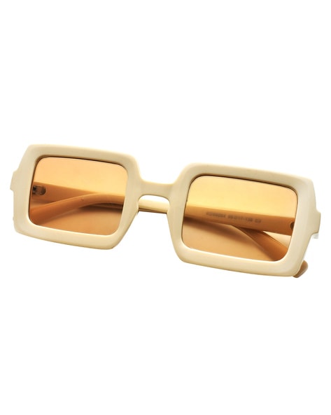 Square Retro Bold Fashion Flat Top Sunglasses - Online Only – My Pampered  Life Seattle