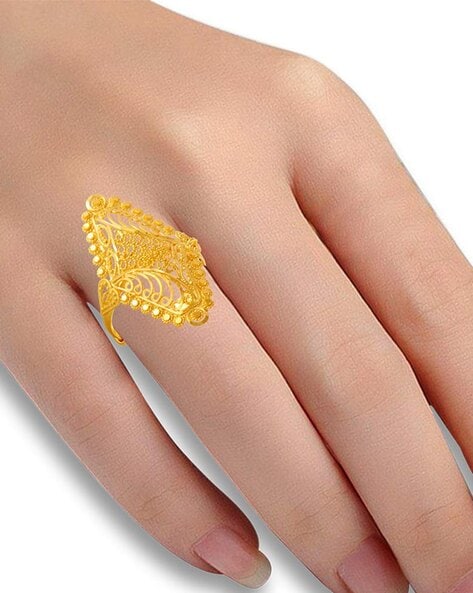 10 Gold Finger Rings Designs For Female To Suit Every Taste