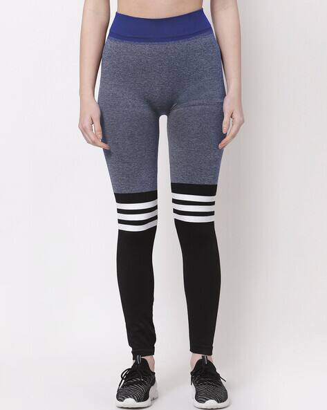 KLOTTHE Colour-block Slim-Fit Jeggings