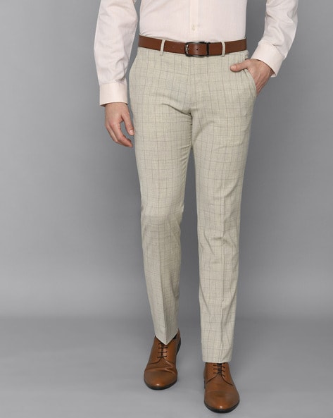 Luxure By Louis Philippe Trousers & Chinos, Louis Philippe Grey Trousers  for Men at Louisphilippe.com