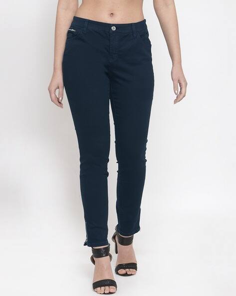 KLOTTHE Slim Fit Jeans with Insert Pockets