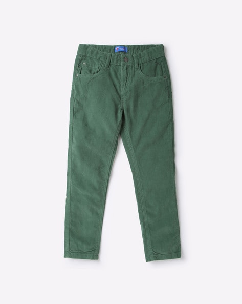 Olive Corduroy Trousers