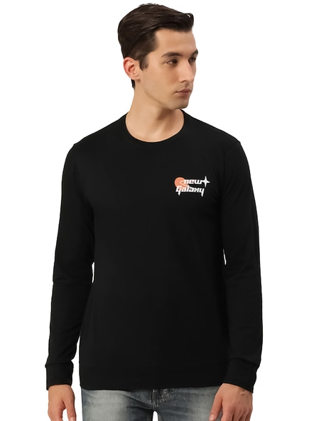 Buy Black Tshirts for Men by MANIAC Online