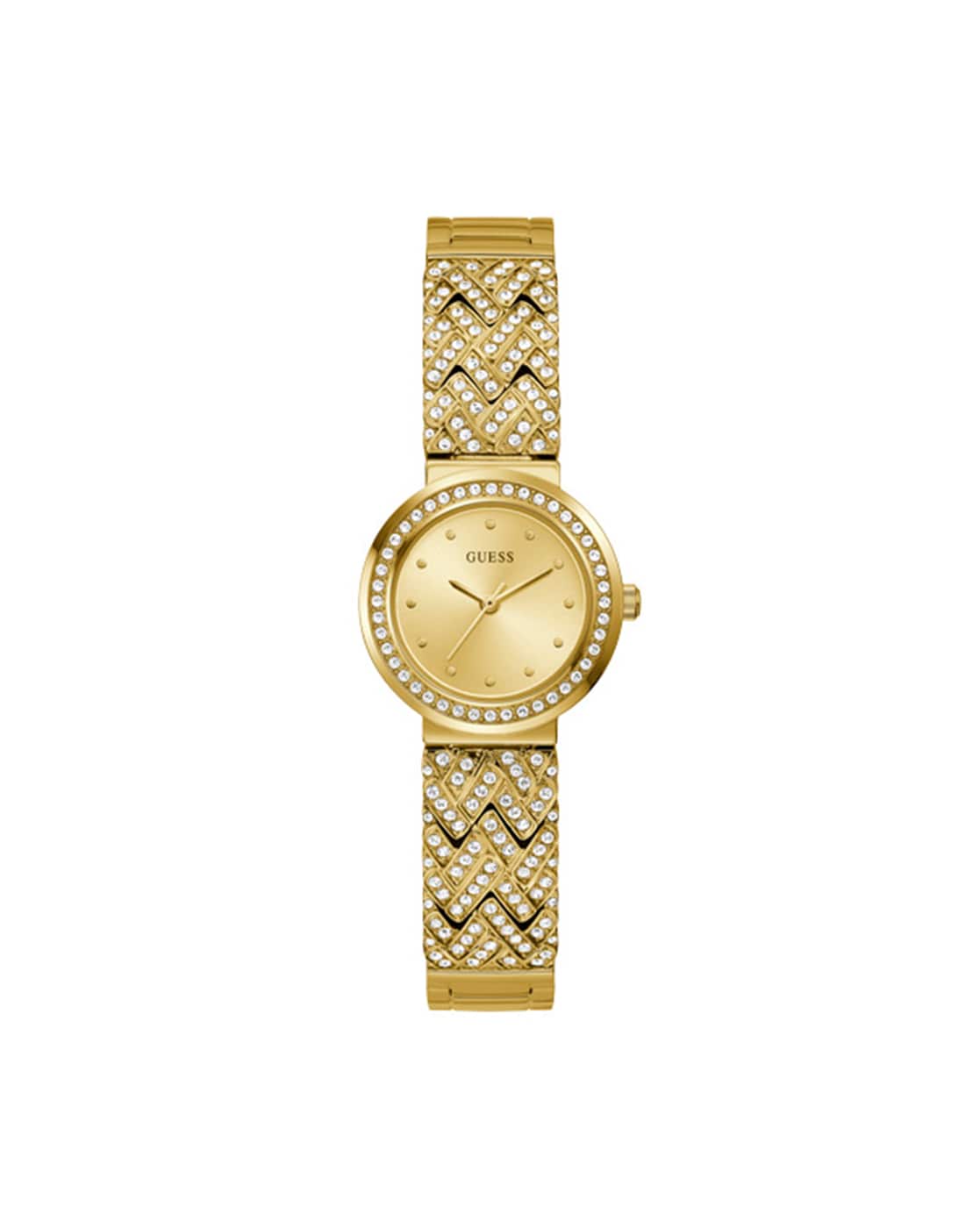 Gold-Tone Chain Analog Watch | GUESS