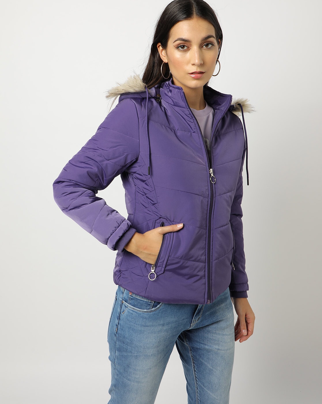 Fort Collins Lightweight Windbreaker Zip-Front Jacket For Women (Green, L)