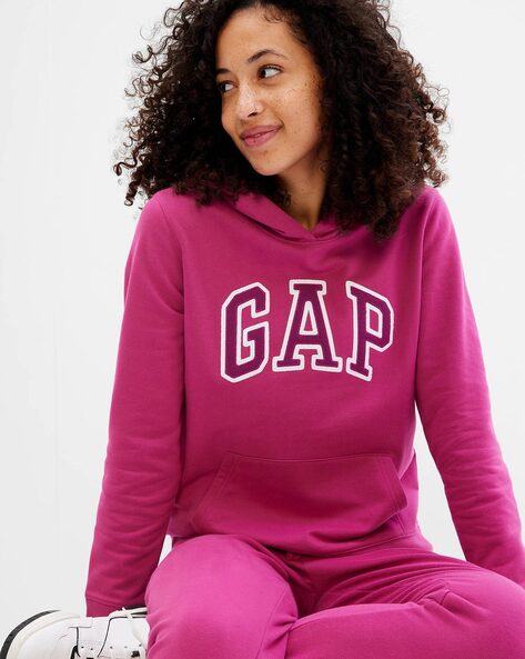 Jeg vil have aftale vant Buy Pink Sweatshirt & Hoodies for Women by GAP Online | Ajio.com