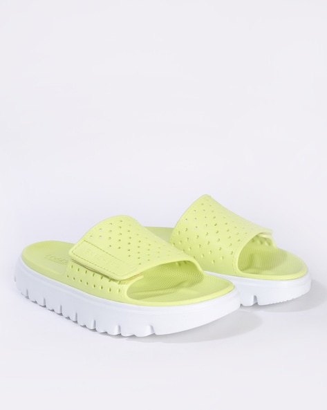 Skechers hotsell yellow sandals