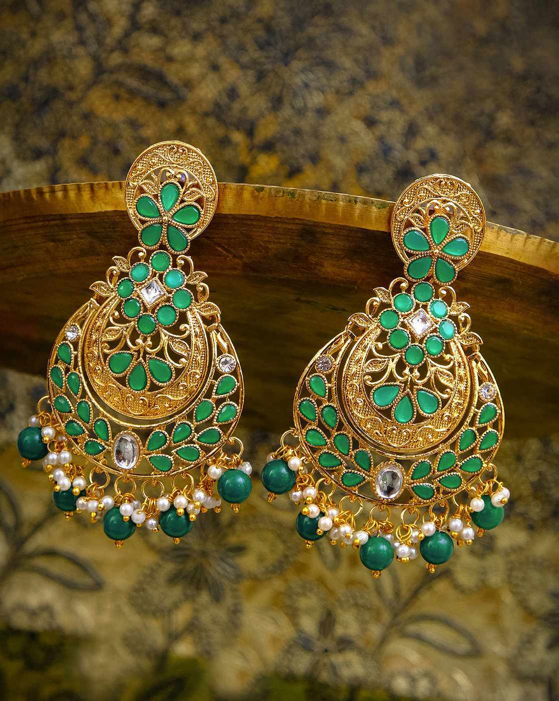 Buy J Pearls Kiara Pearl Earrings - Real Pearl Jewelry Online at Best Price  | Distacart