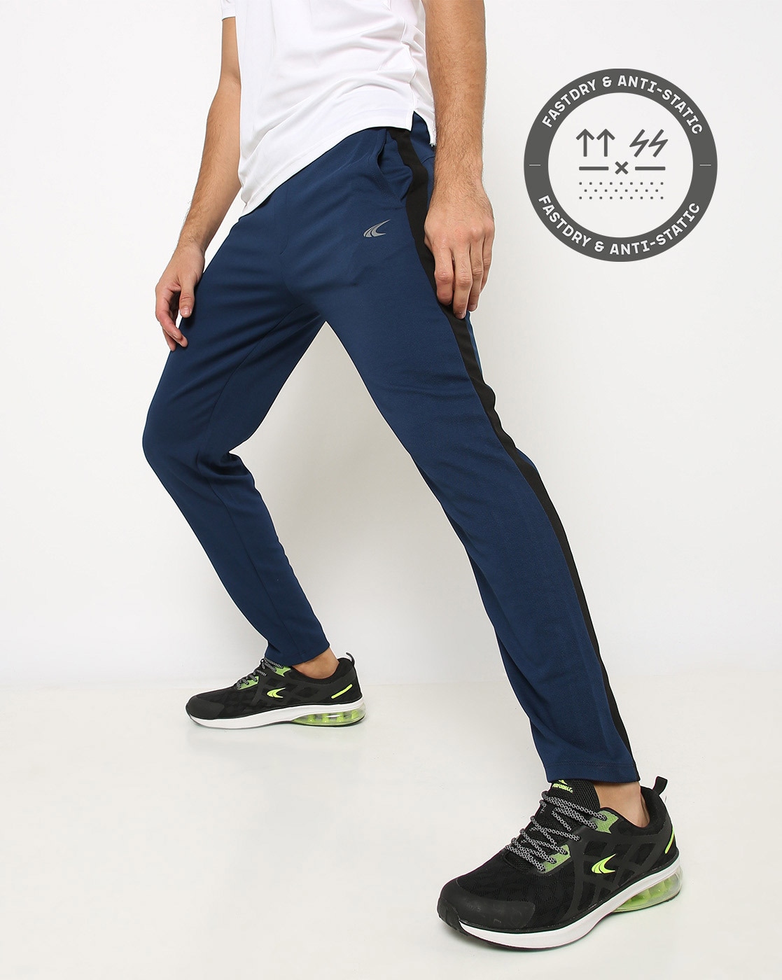 Buy Flared Track Pants with Contrast Side Panels Online at Best Prices in  India - JioMart.