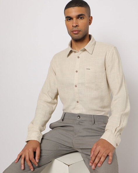 lee cooper linen shirts