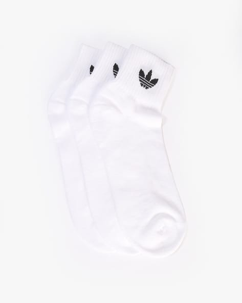 Pack of Logo-Knit Mid-Cut Crew Socks
