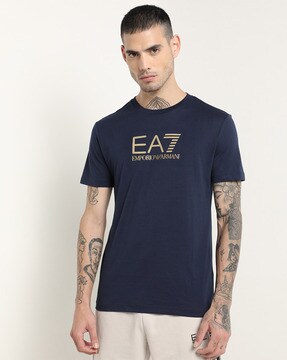 Buy Navy Blue Tshirts for Men by EA7 Emporio Armani Online 