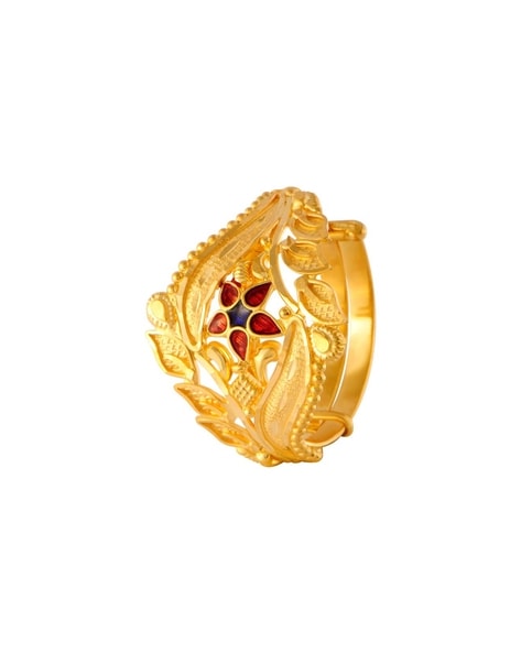 Buy PC Jeweller Tamas 22 kt Gold Ring Online At Best Price @ Tata CLiQ