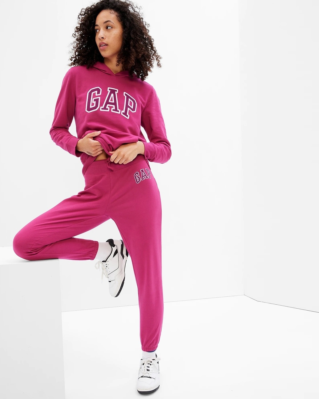 Buy Puma Dark Pink Nylon Joggers for Womens Online  Tata CLiQ