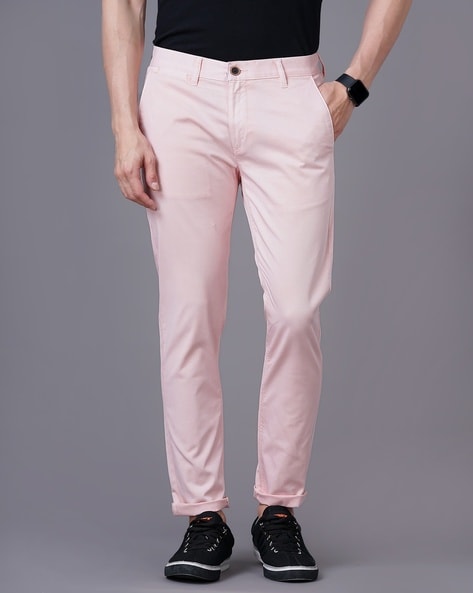 Mens 511 Pink Slim Trousers